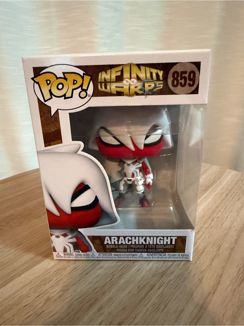 Funko Pop! Arachknight Vinyl Figure - White, Red, Black